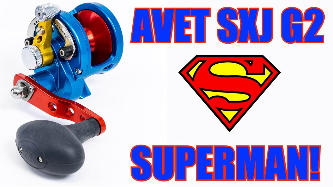 Avet SXJ G2 53 Lever Drag Reel Superman J&H Tackle.jpg
