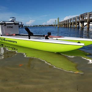 Lime Green L4Expedition by Live Watersports Build Thread