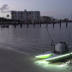 Let's go! Catamaran Paddle Board Fishing on L4Expedition by Live Watersports