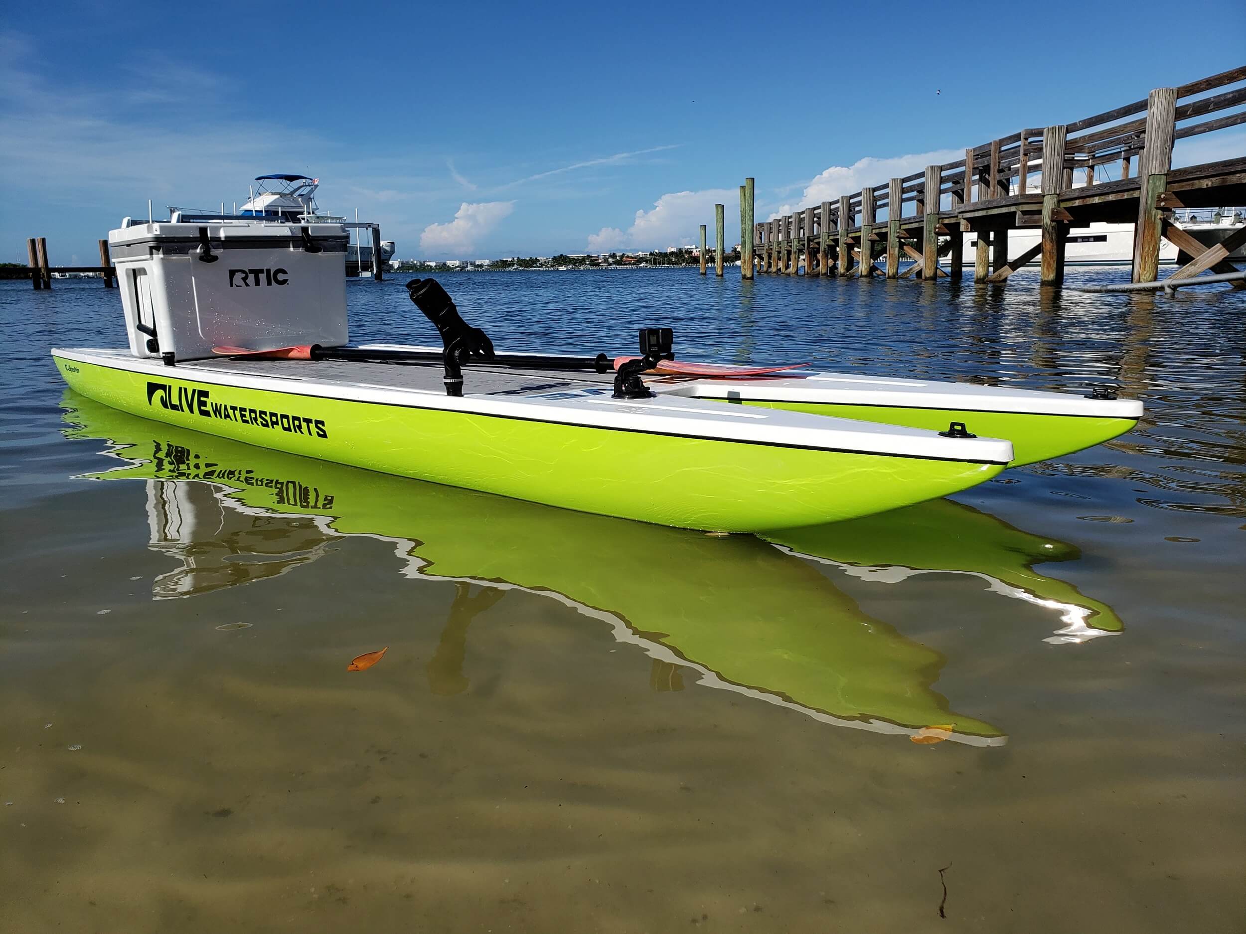 Live Watersports L4Expedition Catamaran Paddle Board For Sale