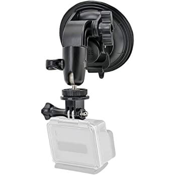 Heavy Duty Camera Car Windshield Mount for GoPro